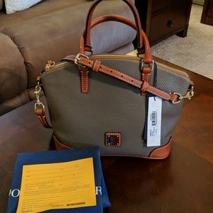 NWT Dooney & Bourke Elephant Charli Satchel